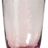 Broste Copenhagen Hammered Tumbler 500 Ml ø 9,2 Cm H 13,5 Cm Glas Paars