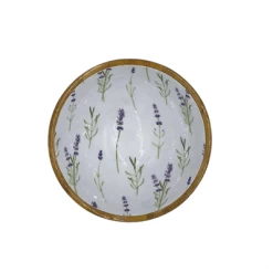 By Room Schaal Rond ø 18 Cm Mangohout Lavender