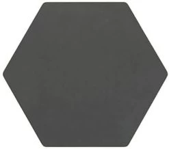 Epicurean Hexagon Serveerplank 23 X 20,5 Cm Papiercomposiet Zwart