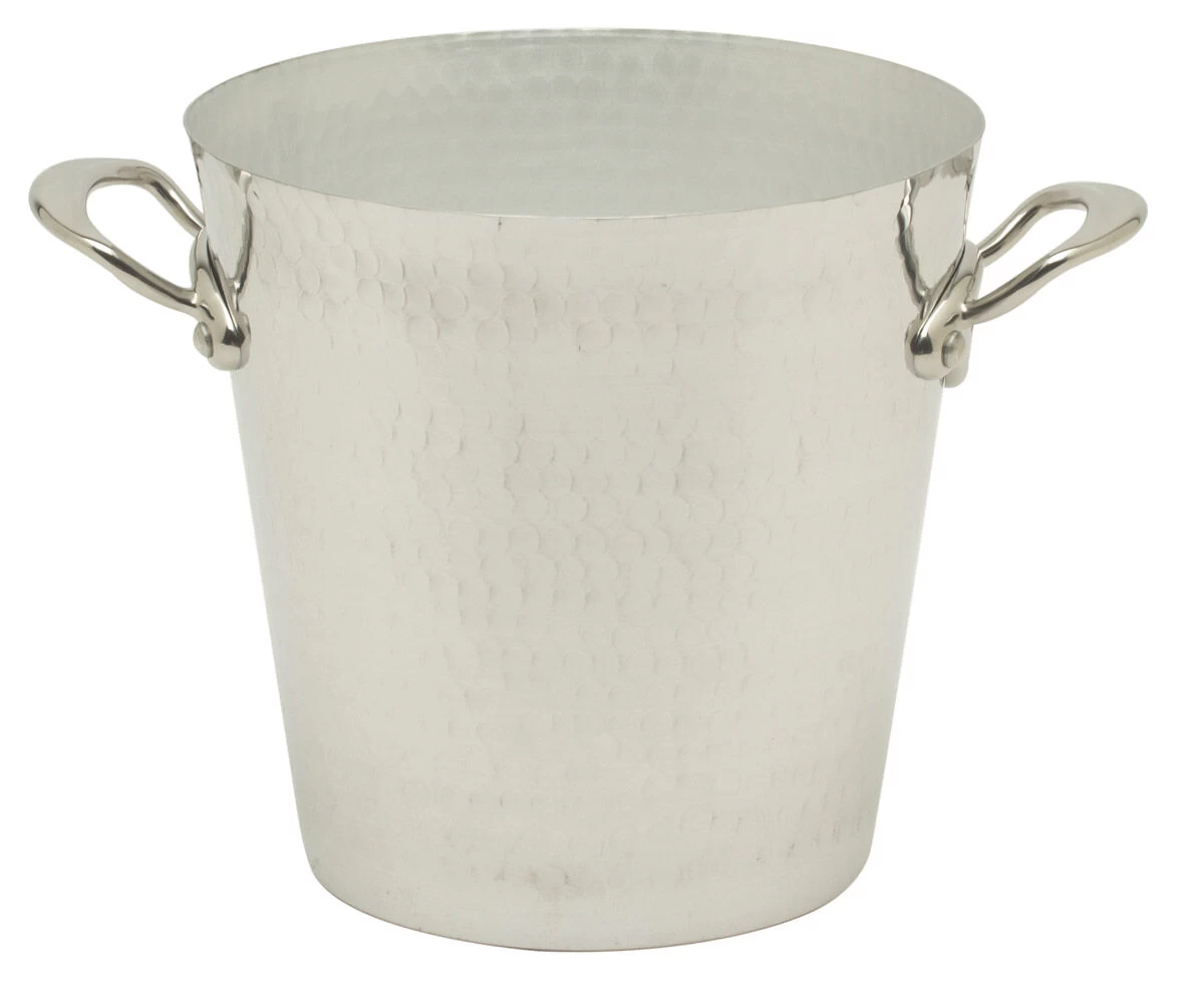 Mauviel M'30 Champagnekoeler ø 20 Cm Gehamerd Aluminium 1 Mauviel M'30 Champagnekoeler ø 20 Cm Gehamerd Aluminium