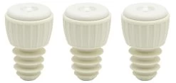 FoodSaver Wijnstoppers 5 Cm Kunststof Wit 3 Stuks