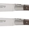 Laguiole En Aubrac Shepherd's Cross Steakmes 11,5 Cm Wengéhout 2 Stuks