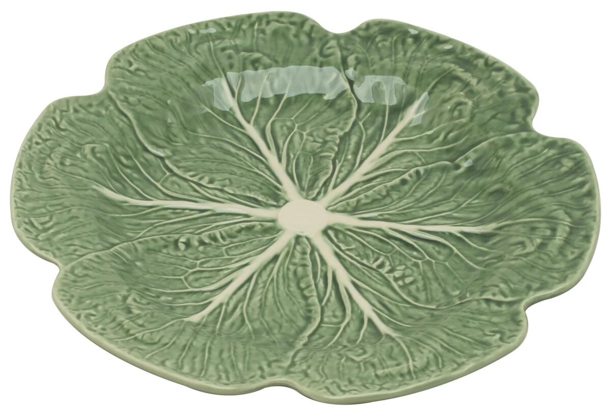 Bordallo Koolblad Bord ø 30,5 Cm Aardewerk Groen 1 Bordallo Koolblad Bord ø 30,5 Cm Aardewerk Groen
