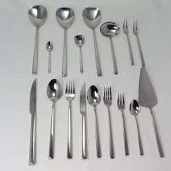 Wilkens Cantone Bestekcassette 9-persoons Rvs Glans 89-delig -Tableware Verkoop 89shiny