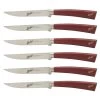 Berkel Elegance Steakmessenset Rood 6 Stuks