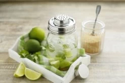 Happy Tappi Voorraadpot Met Cocktailshaker 500 Ml Glas Rvs -Tableware Verkoop genc078c tappo shaker con vaso qs500 ambientata a 02