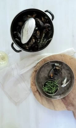 Oldenhof Zeeuwse Mosselschep Zilvertin -Tableware Verkoop mosselschep 26