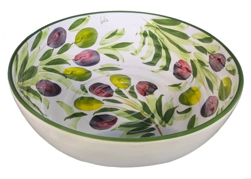 Oldenhof Schaal Olijf ø 28 Cm 1 Oldenhof Schaal Olijf ø 28 Cm