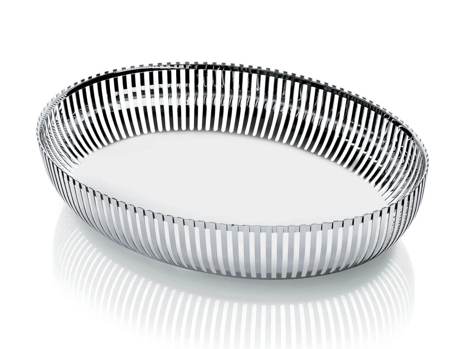 Alessi Pierre Charpin Schaal ø 26 Cm Rvs Glans 1 Alessi Pierre Charpin Schaal ø 26 Cm Rvs Glans