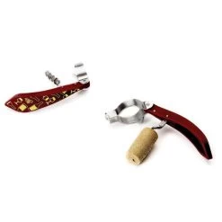 Peleg Bottle Tie Kurkentrekker Wijnglazenpatroon 11,5 Cm Rvs Rood 6 Peleg Bottle Tie Kurkentrekker Wijnglazenpatroon 11,5 Cm Rvs Rood -Tableware Verkoop peleg bottle tie kurkentrekker wijnglazenpatroon 11 5 cm rvs rood54