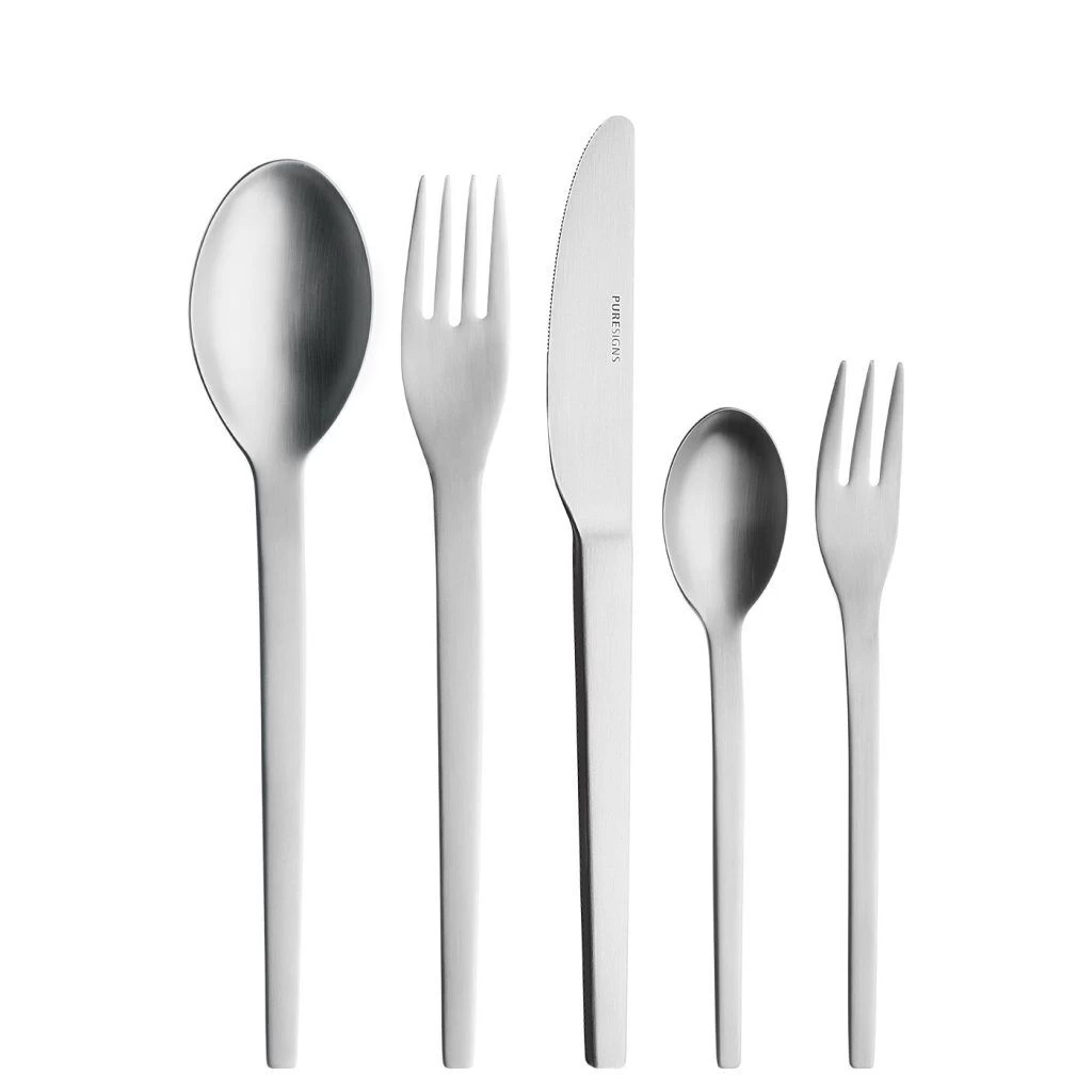 Puresigns Six Bestekcassette 6-persoons 68-delig Rvs Mat 1 Puresigns Six Bestekcassette 6-persoons 68-delig Rvs Mat