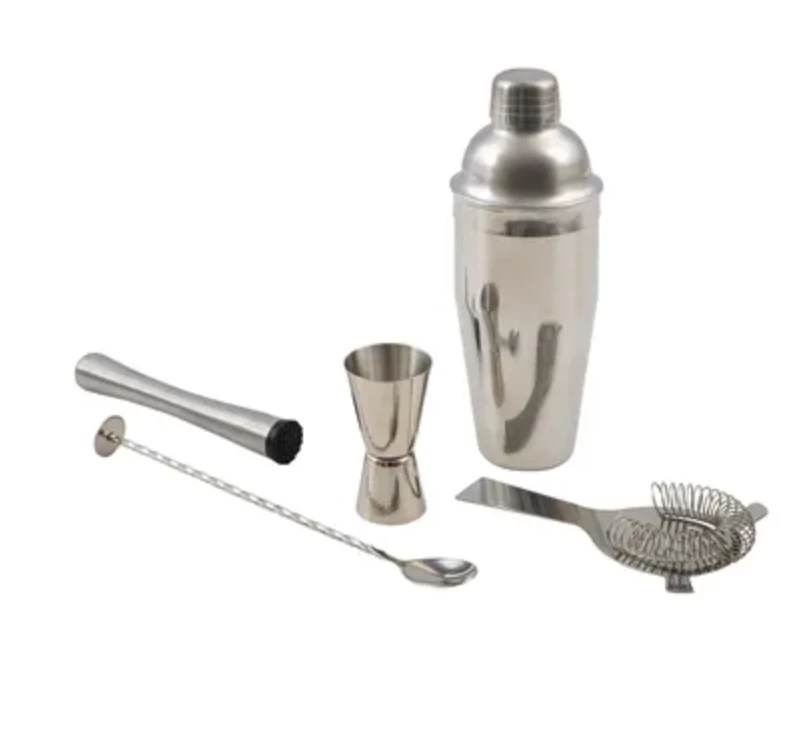 Point-Virgule Cocktailset Rvs 5-delig 1 Point-Virgule Cocktailset Rvs 5-delig