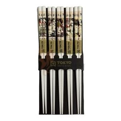 Oldenhof Eetstokjes 22,5 Cm Hout Erotic Shunga White 5 Stuks