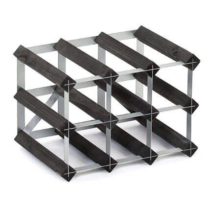 Traditional Wine Rack Co. Wijnrek Voor 9 Flessen 32,4 X 22,8 Cm Verbrande Eik Bruin 1 Traditional Wine Rack Co. Wijnrek Voor 9 Flessen 32,4 X 22,8 Cm Verbrande Eik Bruin