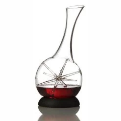 Zieher Star Decanteerkaraf Met Siliconen Voet 1,8 Liter Glas